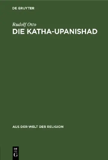Cover of Die Katha-Upanishad