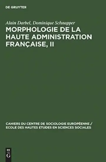 Cover of Morphologie de la haute administration française, II