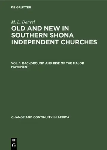 Cover of Background and Rise of the Major Movement