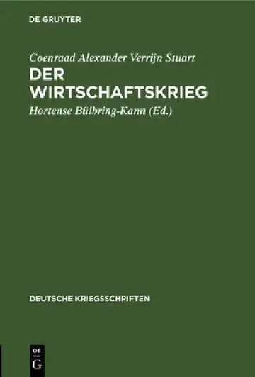 Cover of Der Wirtschaftskrieg