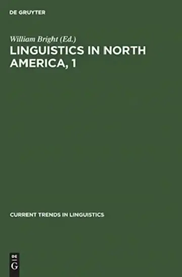 Cover of Linguistics in North America, 1