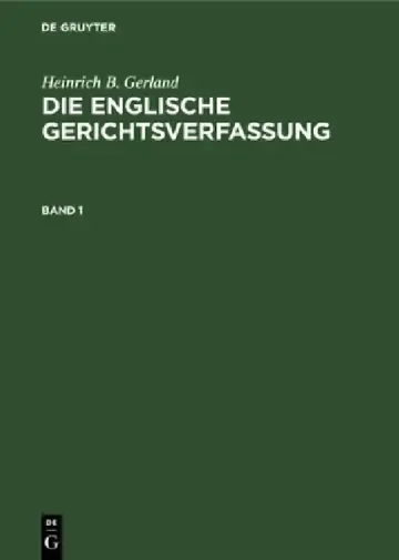 Cover of Heinrich B. Gerland