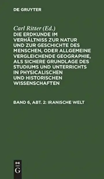 Cover of Iranische Welt