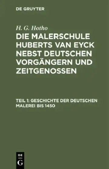 Cover of Geschichte Der Deutschen Malerei Bis 1450