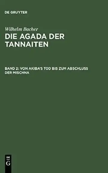 Cover of Von Akiba's Tod Bis Zum Abschluß Der Mischna