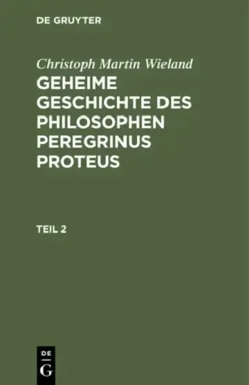 Cover of Christoph Martin Wieland