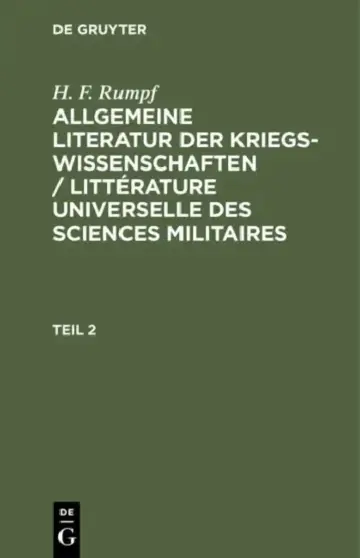 Cover of H. F. Rumpf