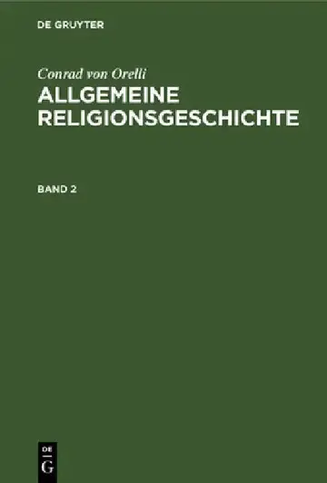 Cover of Conrad Von Orelli