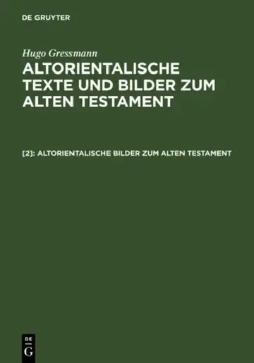 Cover of Altorientalische Bilder Zum Alten Testament