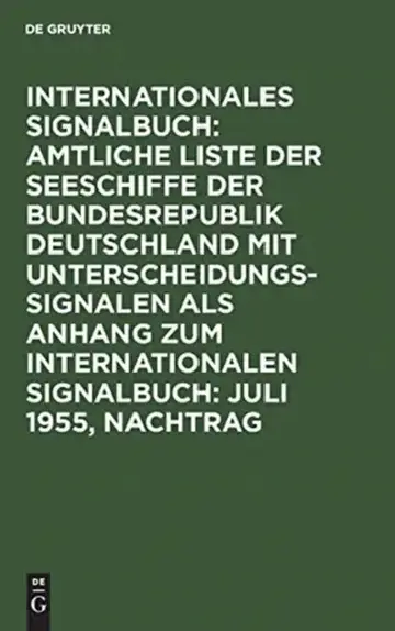 Cover of Juli 1955, Nachtrag