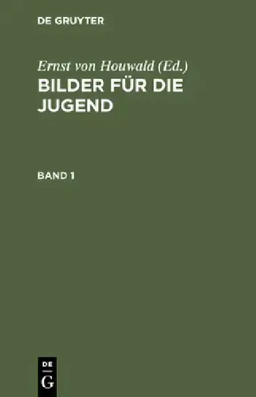 Cover of Bilder Für Die Jugend. Band 1