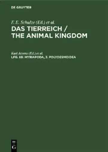 Cover of Myriapoda, 3. Polydesmoidea