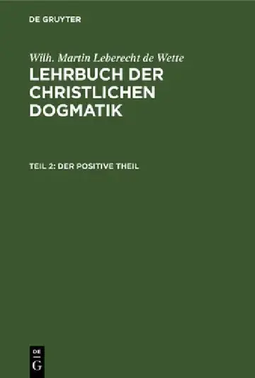 Cover of Der Positive Theil