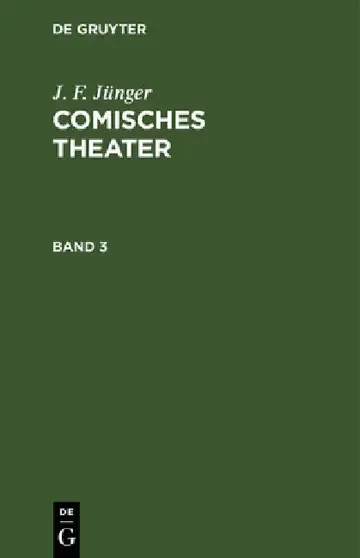 Cover of J. F. Jünger