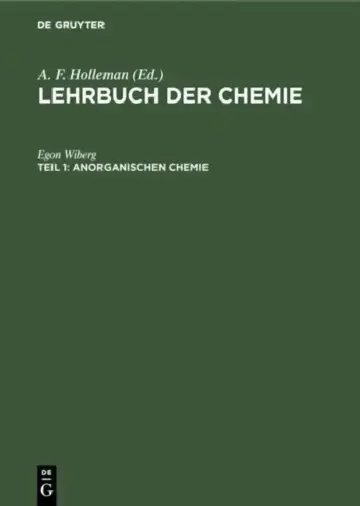 Cover of Anorganischen Chemie