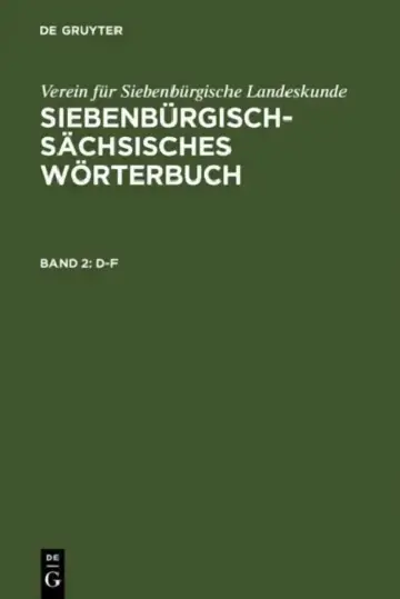 Cover of D-F