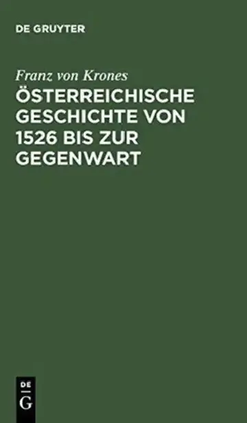 Cover of Österreichische Geschichte Von 1526 Bis Zur Gegenwart