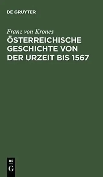 Cover of Österreichische Geschichte Von Der Urzeit Bis 1526