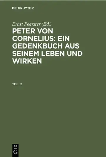 Cover of Peter von Cornelius