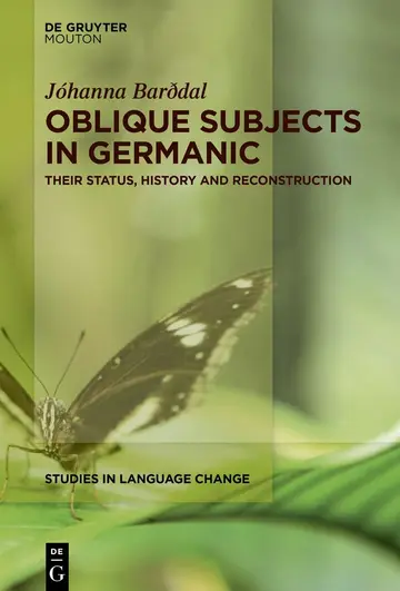 Cover of Oblique Subjects in Germanic