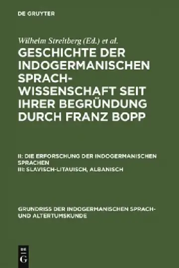 Cover of Slavisch-Litauisch, Albanisch