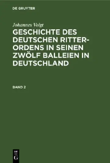Cover of Johannes Voigt
