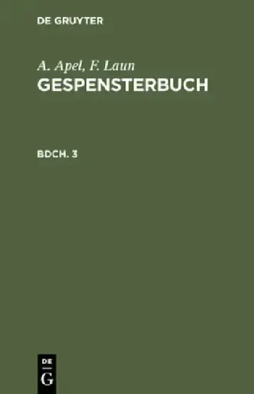 Cover of Gespensterbuch