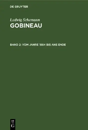 Cover of Vom Jahre 1864 Bis ANS Ende