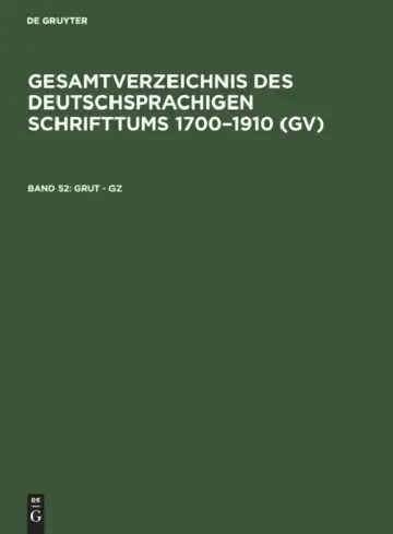 Cover of Grut - Gz