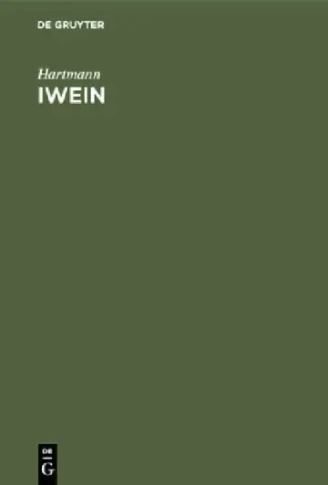 Cover of Iwein
