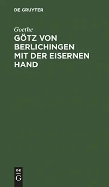Cover of Götz von Berlichingen mit der eisernen Hand