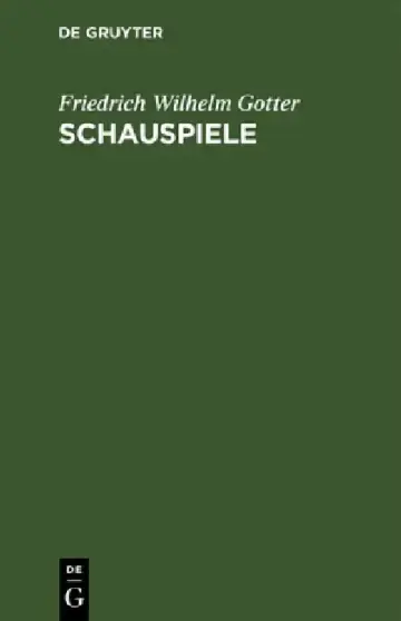 Cover of Schauspiele