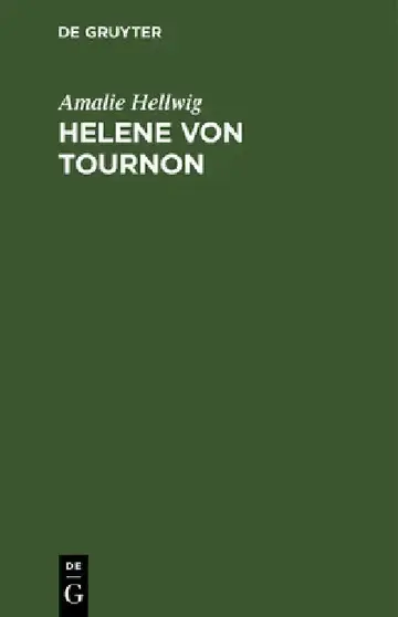 Cover of Helene Von Tournon