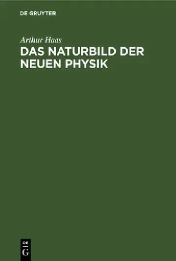 Cover of Das Naturbild Der Neuen Physik