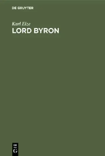 Cover of Lord Byron