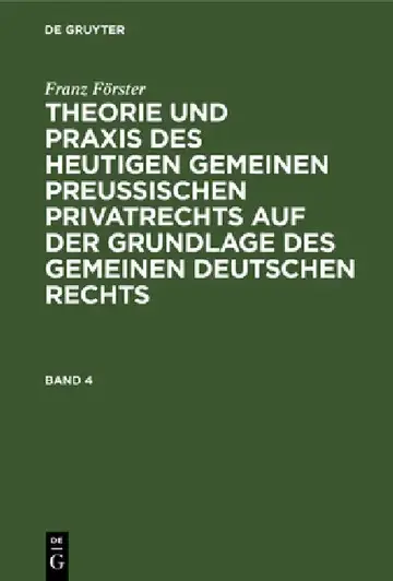 Cover of Franz Förster