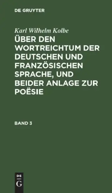 Cover of Karl Wilhelm Kolbe