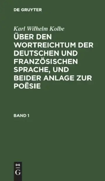 Cover of Karl Wilhelm Kolbe