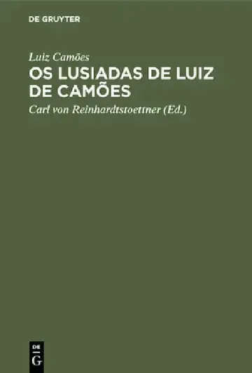 Cover of Os Lusiadas de Luiz de Camões