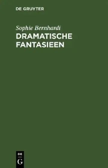 Cover of Dramatische Fantasieen