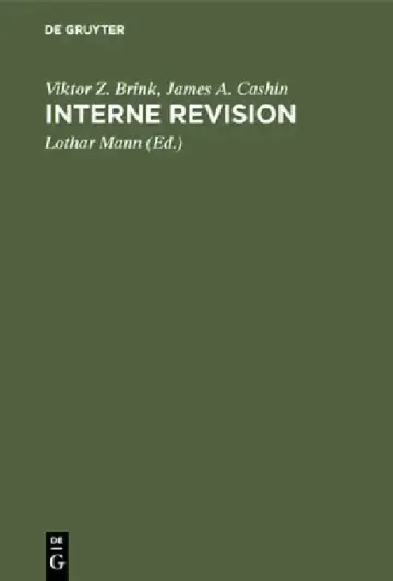 Cover of Interne Revision