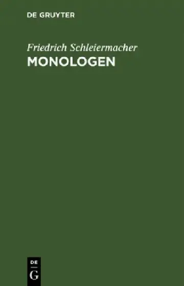 Cover of Monologen
