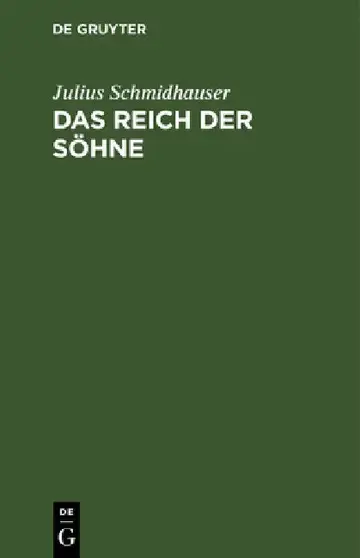 Cover of Das Reich Der Söhne
