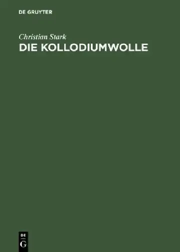 Cover of Die Kollodiumwolle