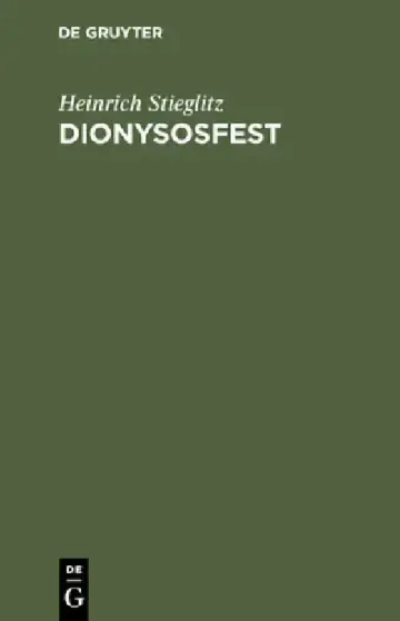 Cover of Dionysosfest