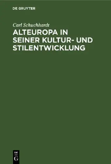 Cover of Alteuropa in Seiner Kultur- Und Stilentwicklung