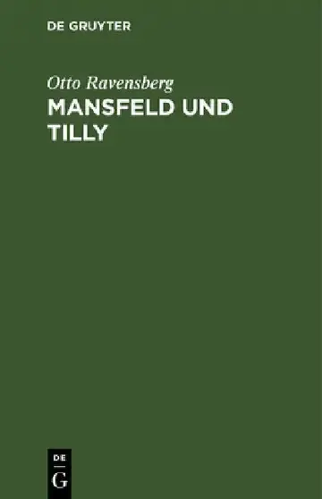 Cover of Mansfeld und Tilly