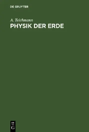 Cover of Physik der Erde