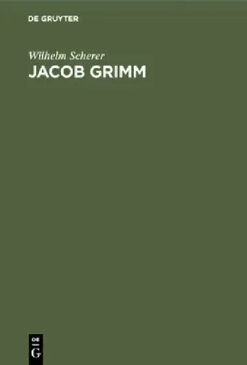 Cover of Jacob Grimm