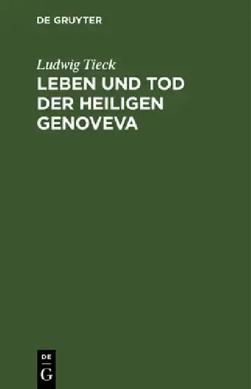 Cover of Leben und Tod der heiligen Genoveva
